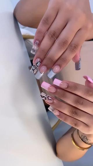 セミロング 🦋Nail Amo🦋のネイルデザイン