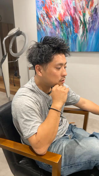 メンズパーマ!ジャンル問わずご相談下さい!