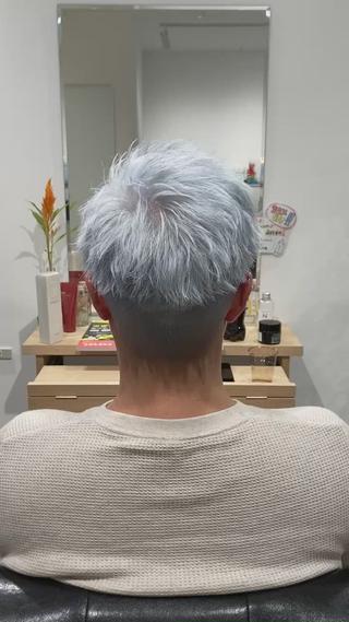 パーマ リベイルけんた モデル募集のヘアスタイル