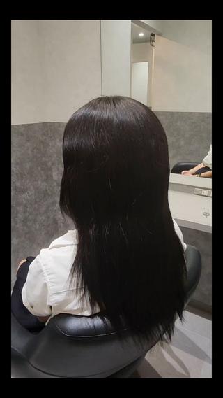 ロング パーマ シールエクステ🎀 ホシノ🕒ユウカのヘアスタイル