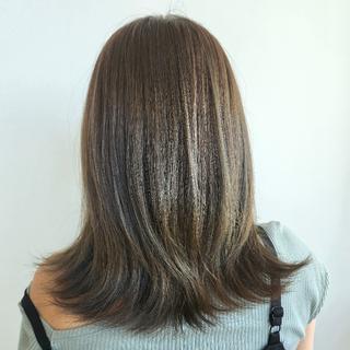 カラー ミディアム シールエクステ🎀 ホシノ🕒ユウカのヘアスタイル