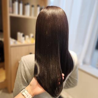 ロング カラー シールエクステ🎀 ホシノ🕒ユウカのヘアスタイル