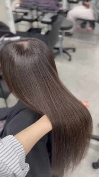 ベージュ・ラベンダー カラー🎀りりのヘアスタイル