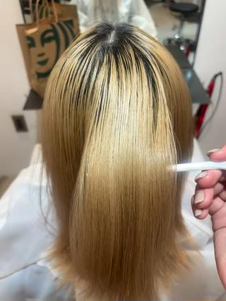 ミディアム RURI🐩/ トリートメント🧼のヘアスタイル