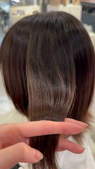 髪質改善で艶々 