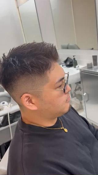 ショート メンズ 杉山 友哉のヘアスタイル