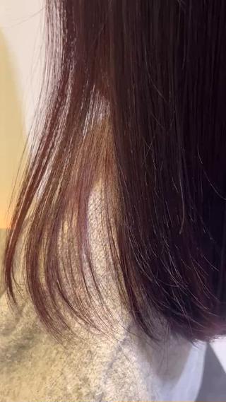 チェリーブラウン
ヘアカラーもやってます♡