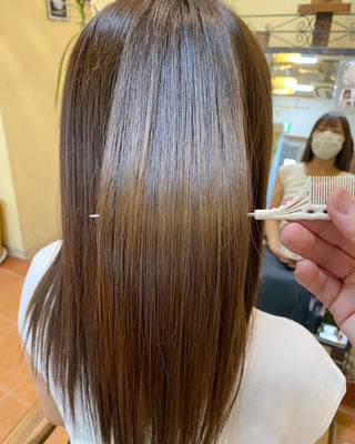 ロング 石井 佑樹のヘアスタイル