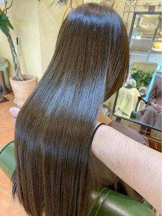 ロング カラー 石井 佑樹のヘアスタイル