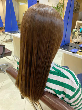 ロング カラー 石井 佑樹のヘアスタイル