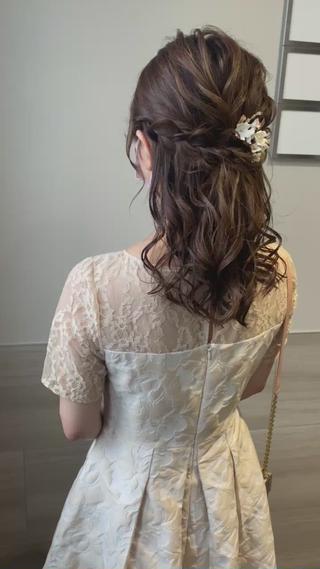 結婚式前にご来店ありがとうございました
【 @tara.0216 】
質問などありましたらInstagramのDMにてお待ちしております
ダウンスタイルもホットペッパーorDMにてご予約受け付けております
ダウンスタイル ¥2,200