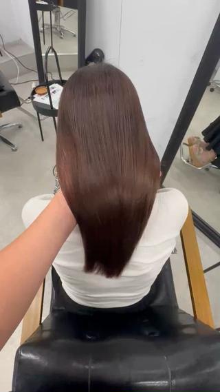 セミロング 奥村 和也のヘアスタイル