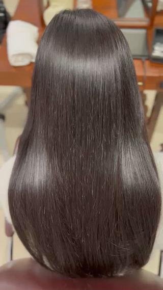 ロング 透明感カラー✨ 艶カラーのヘアスタイル
