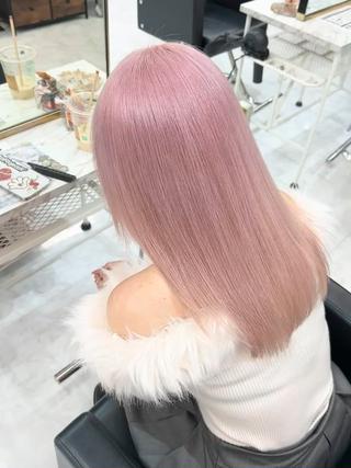 明るめホワイトピンク♡