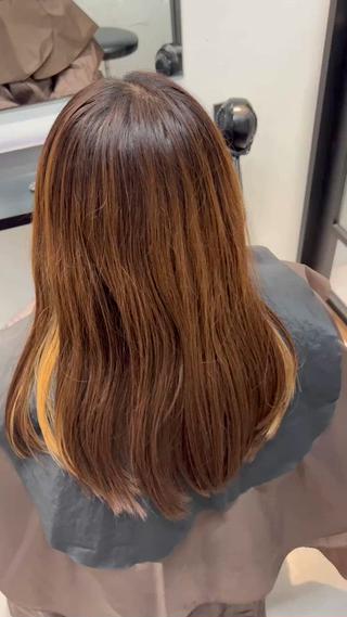 セミロング 100%髪質改善特化 TRUNSのヘアスタイル