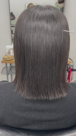 髪質改善トリートメント
髪にツヤと潤いをしっかり与えます