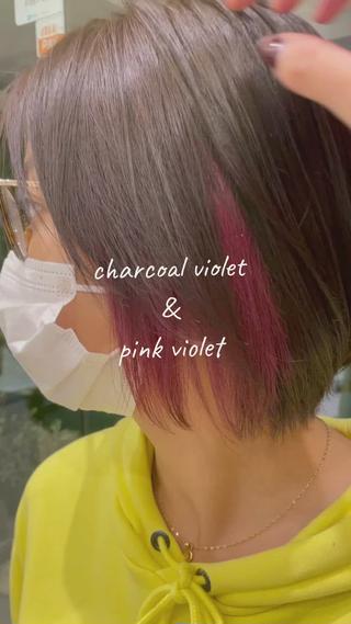 ショート カラー MATISSE藤崎 渕上 ジュビアイのヘアスタイル