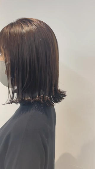 ミディアム MATISSE藤崎 渕上 ジュビアイのヘアスタイル