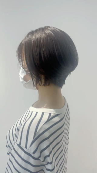 ショート MATISSE藤崎 渕上 ジュビアイのヘアスタイル