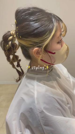 ロング MATISSE藤崎 渕上 ジュビアイのヘアスタイル