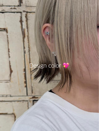 salon work
ご予約お待ちしてます♪
ケアブリーチでダメージ最小限に
全体ホワイトベージュに裾カラーでブラウンをデザインしました♪
ホワイトベージュ / 裾カラー / グラデーションカラー
フェイスレイヤー / レイヤーボブ / エンドカラー