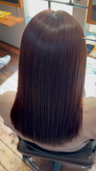 ロング 増田 晟のヘアスタイル