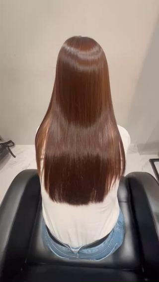髪質改善ストレート