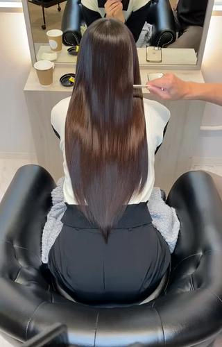 髪質改善ストレート
