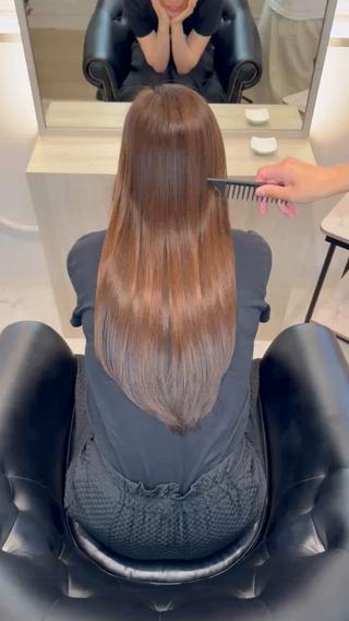 髪質改善ストレート