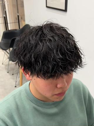 ツイストスパイラルパーマ 縦落ちパーマ 新潟