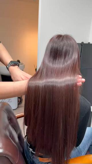 ロング 【20代ダメージ毛に 髪質改善】のヘアスタイル
