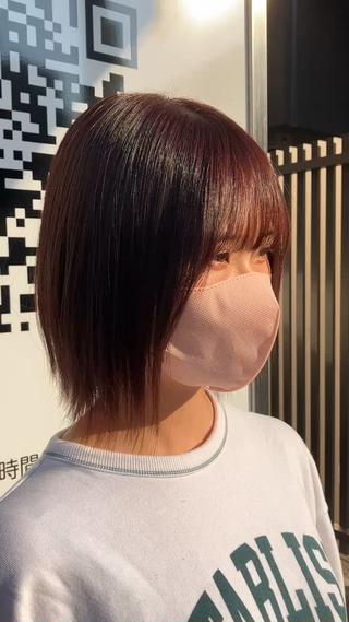 ブラウンベースのピンクブラウンカラー
室内ではブラウンで自然光や明るい場所ではピンクが出てくるカラーリングでこの秋にピッタリな色味です!