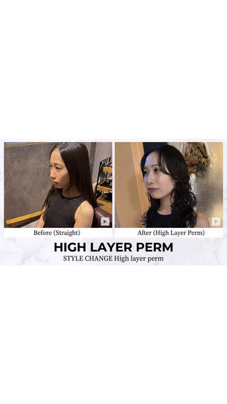 ミディアム パーマ hiro【沿線で叶う 似合わせhair】のヘアスタイル