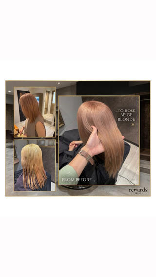 ミディアム カラー hiro【沿線で叶う 似合わせhair】のヘアスタイル