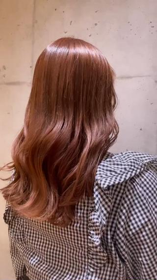 ロング カラー たなか こころ🎀のヘアスタイル