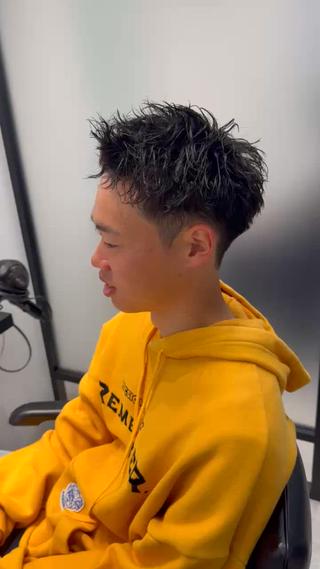 ショート パーマ ヘアアレンジ メンズ 🔥メンズ特化🔥 木村 祐太のヘアスタイル