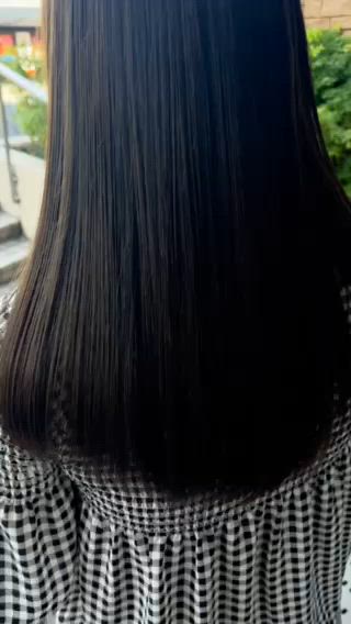 ロング 岩崎 秀之のヘアスタイル