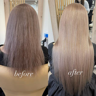 ロング エクステ＆カラー専門 羽エクステ　新大久保のヘアスタイル