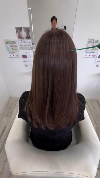 ロング SHO担当髪質改善 東加古川アーティブのヘアスタイル