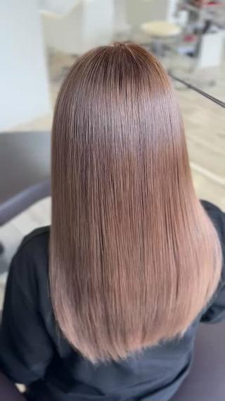 ロング SHO担当髪質改善 東加古川アーティブのヘアスタイル