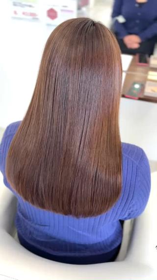 ロング SHO担当髪質改善 東加古川アーティブのヘアスタイル