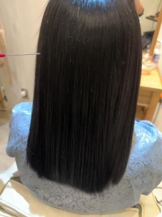 セミロング 山形酸性ストレート 古川✂︎のヘアスタイル