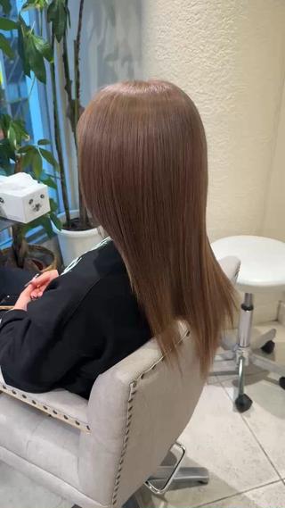 カラー ハイトーン✨艶髪💘 💘 AYANO💘のヘアスタイル