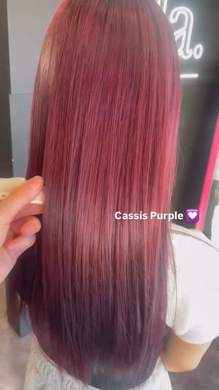 ロング カラー  ︎︎ 寧音のヘアスタイル