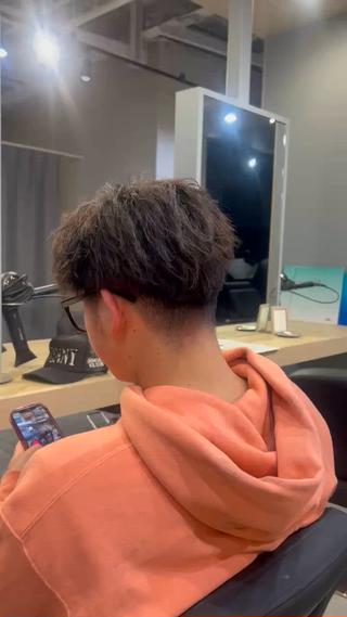 ミディアム 野村 星斗のヘアスタイル