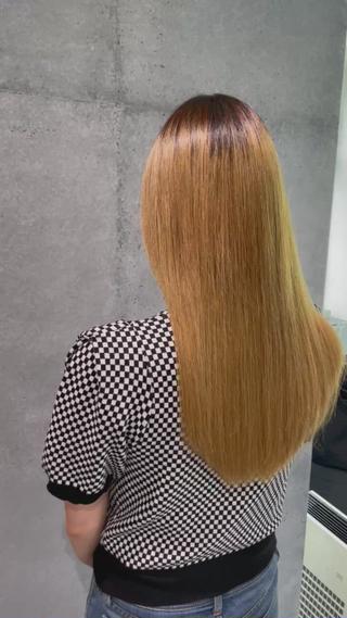 艶髪ストレート