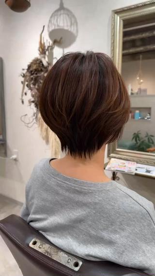 ショート REGO Hair &eye salonのヘアスタイル