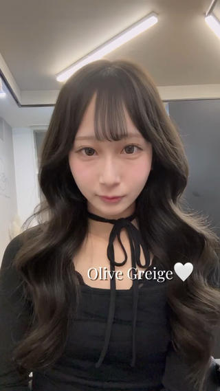 【美白効果抜群ブリーチ無しで作れるOlive Greige】