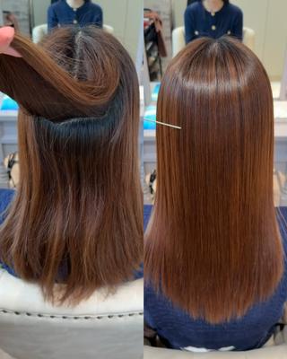 ロング 大人女性のお悩み改善 大塚綾のヘアスタイル