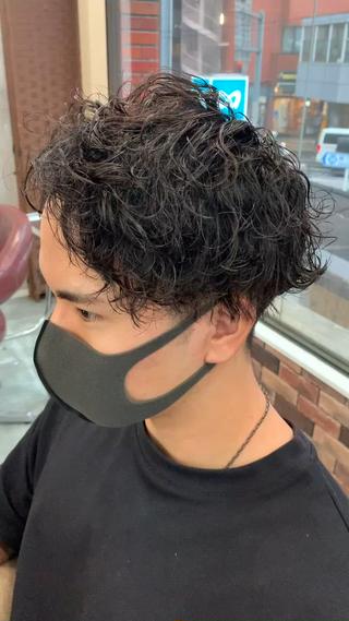 ショート パーマ メンズ メンズ支持率No.1 店長 石川和馬のヘアスタイル